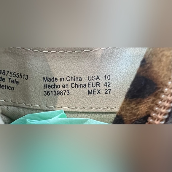 Time Tru Women’s ankle leopard print low heel boot size 10 - Picture 11 of 11